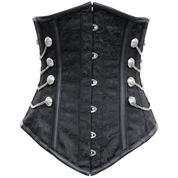 New Hot Waist slimming Underbust Corset Steampunk Corsets And Bustiers Sexy Vintage Gothic Clothing Corselete Feminino
New Hot Waist slimming Underbust Corset Steampunk Corsets And Bustiers Sexy Vintage Gothic Clothing Corselete Feminino