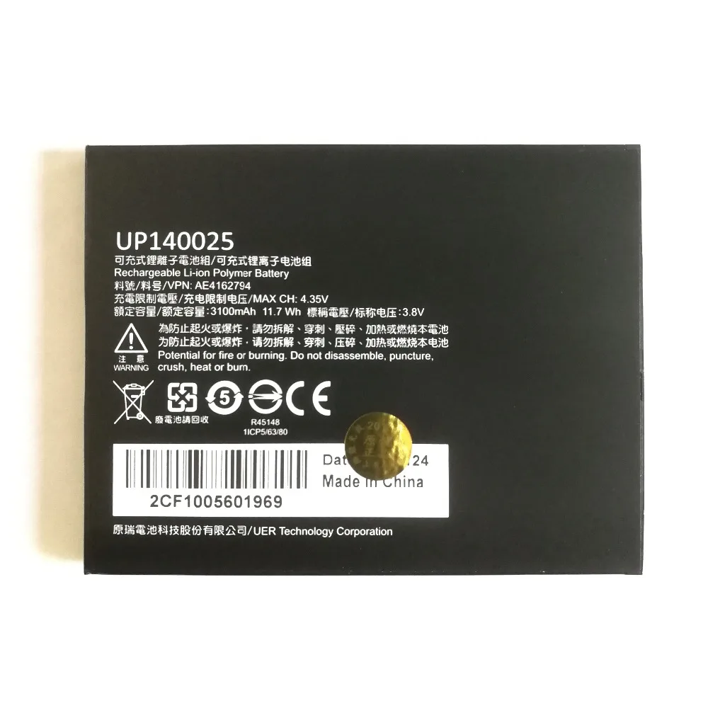3100mAh 100% UP140025 Replacement Battery For Infocus M530 UP140025 Bateria Batterie Cell Phone Batteries
3100mAh 100% UP140025 Replacement Battery For Infocus M530 UP140025 Bateria Batterie Cell Phone Batteries