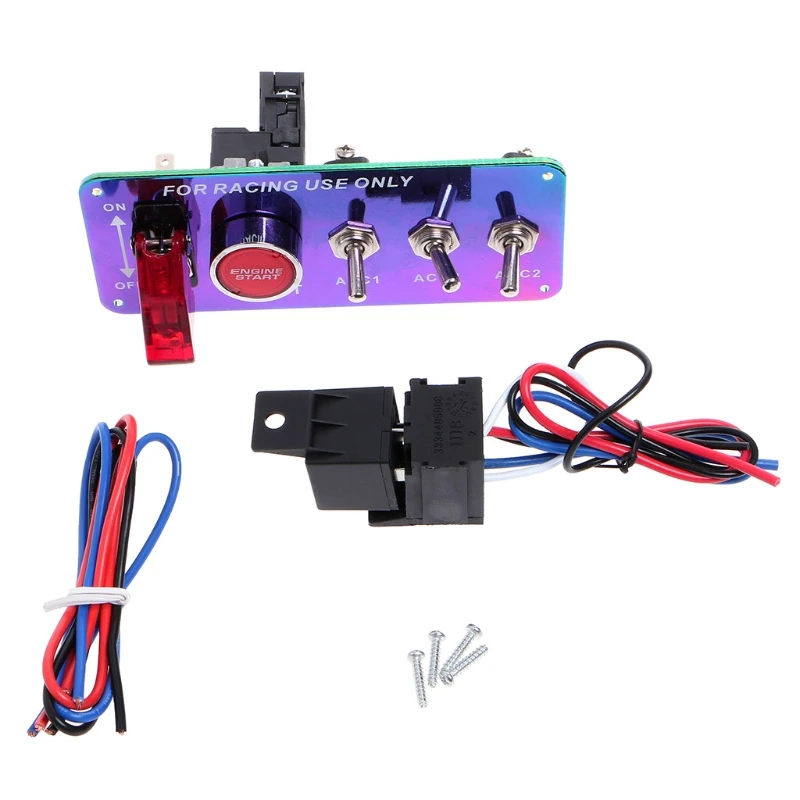 1Set LED Toggle Ignition Switch 12V Panel Engine Start Push Button Set For Racing Car
1Set LED Toggle Ignition Switch 12V Panel Engine Start Push Button Set For Racing Car