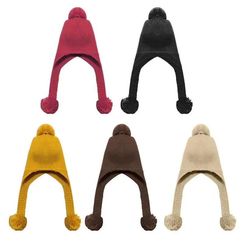Winter Warm Boys Girls Beanies Cap Cute Kids Knitted Hat Solid Color Toddler Pompom Caps Infant Knitted Hats Casual Accessories
Winter Warm Boys Girls Beanies Cap Cute Kids Knitted Hat Solid Color Toddler Pompom Caps Infant Knitted Hats Casual Accessories
