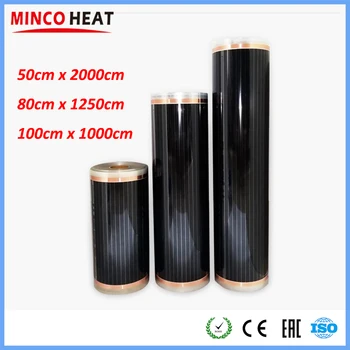 10m2/lot All sizes 50cm 80cm 100cm Width Warm Floor Carbon Infrared Healthy Floor Heating Laminate Electric Heater Film
10m2/lot All sizes 50cm 80cm 100cm Width Warm Floor Carbon Infrared Healthy Floor Heating Laminate Electric Heater Film