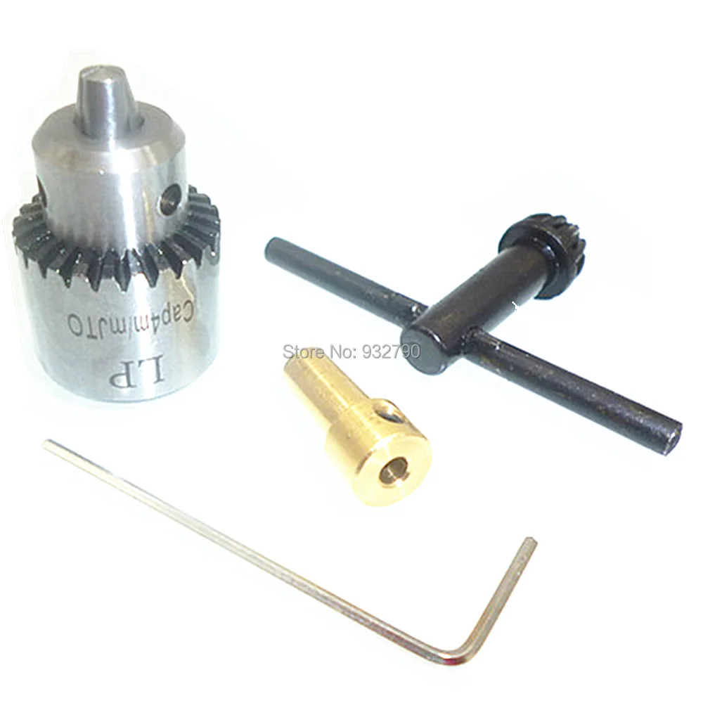 Jt0 Mount Key Type Power Drill Chuck Key 0.3mm-4mm Keyed Electric Drill Chuck W/ 3.17mm Motor Brass Shaft Coupler Connection Rod
Jt0 Mount Key Type Power Drill Chuck Key 0.3mm-4mm Keyed Electric Drill Chuck W/ 3.17mm Motor Brass Shaft Coupler Connection Rod