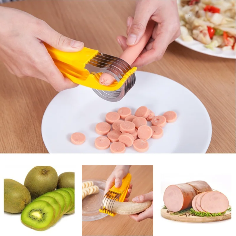 Kitchen Accessories Vegetable Peeler Salad Banana Slicer Chopper Fruit Cutter Cucumber Knife Kitchen Gadgets Kitchen Supplies
Kitchen Accessories Vegetable Peeler Salad Banana Slicer Chopper Fruit Cutter Cucumber Knife Kitchen Gadgets Kitchen Supplies