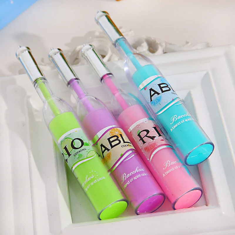 12pcs/lot Creative Cute cocktails Neutral pens&Gel pens bottle s stationery School & Office & Promotional Supplies Writing tools
12pcs/lot Creative Cute cocktails Neutral pens&Gel pens bottle s stationery School & Office & Promotional Supplies Writing tools