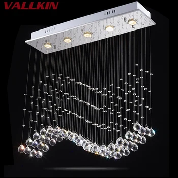 Luxury LED Crystal Chandeliers Lamp Modern Creative Rectangular Pendant Hanging Lamps Indoor Dinning Room Bedroom Sitting room
Luxury LED Crystal Chandeliers Lamp Modern Creative Rectangular Pendant Hanging Lamps Indoor Dinning Room Bedroom Sitting room