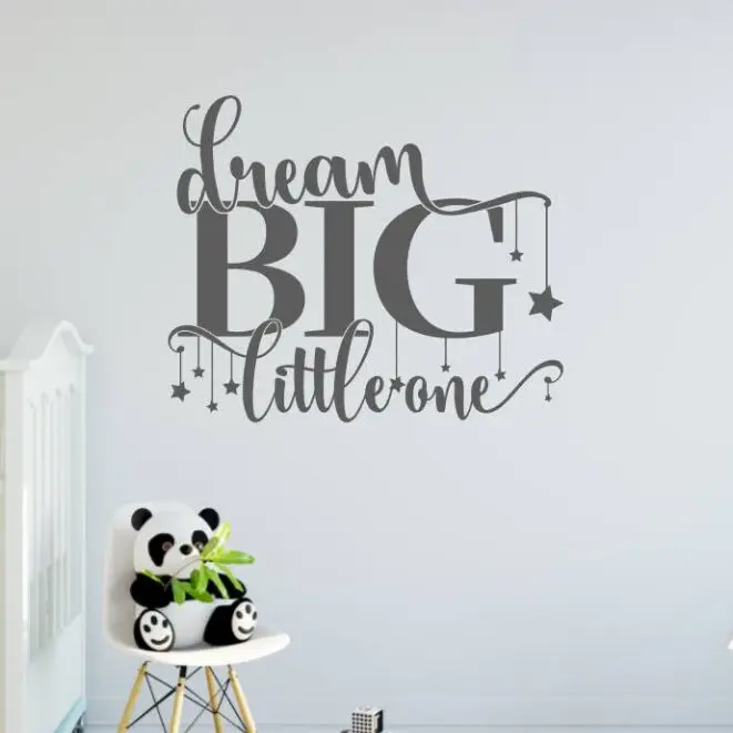 Nursery Decor Wall Decal Quote Vinyl Wall Decal Kids Wall Art Nursery Decor Dream Style Vinyl Wall Mural AY1355
Nursery Decor Wall Decal Quote Vinyl Wall Decal Kids Wall Art Nursery Decor Dream Style Vinyl Wall Mural AY1355