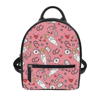 Noisydesigns PU Leather Mini Backpacks Cute Cartoon Hospital Printed Casual Travel Daypack for Women Durable Shoulder Back Pack
Noisydesigns PU Leather Mini Backpacks Cute Cartoon Hospital Printed Casual Travel Daypack for Women Durable Shoulder Back Pack