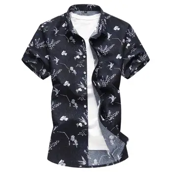 Men Flower Print Shirt Nice Summer Casual Short Sleeve Asian Size 4XL 7XL 7XL Plus Size Male Vibrant Fashion Tops Shirts
Men Flower Print Shirt Nice Summer Casual Short Sleeve Asian Size 4XL 7XL 7XL Plus Size Male Vibrant Fashion Tops Shirts