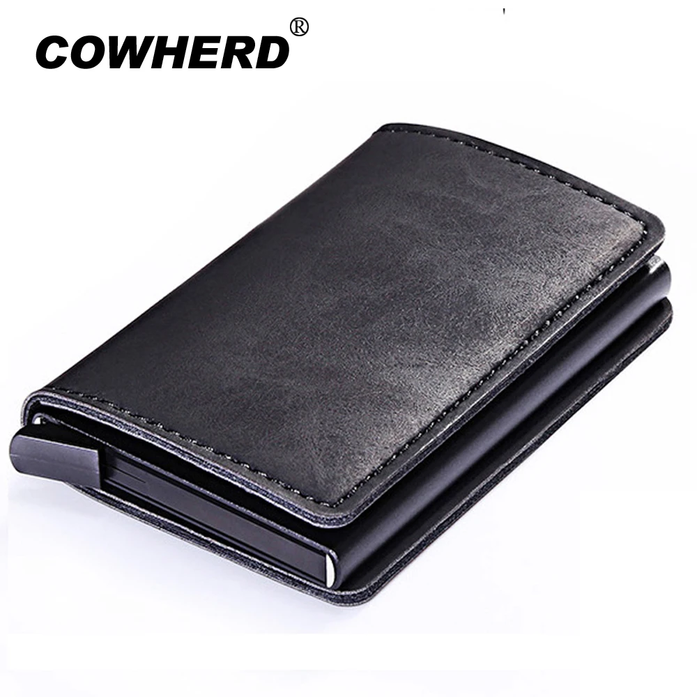 Fashion RFID Protection Automatic Pop Up Metal ID Credit Card Holder Card Case Money Cash Clip Mini PU Wallet Card Protector
Fashion RFID Protection Automatic Pop Up Metal ID Credit Card Holder Card Case Money Cash Clip Mini PU Wallet Card Protector