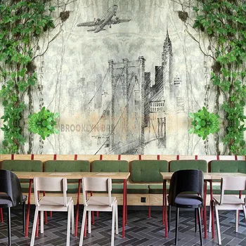 3D Wallpaper European Style Green Vines City Wall Painting Photo Wall Murals Restaurant Cafe Living Room Backdrop Wall Paper 3 D
3D Wallpaper European Style Green Vines City Wall Painting Photo Wall Murals Restaurant Cafe Living Room Backdrop Wall Paper 3 D