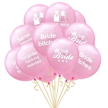 Approx 100PCs/Set Pink Bride Balloon Air Balloons Inflatable Balloons for Wedding Party Married Favors Supply Sold By Set
Approx 100PCs/Set Pink Bride Balloon Air Balloons Inflatable Balloons for Wedding Party Married Favors Supply Sold By Set