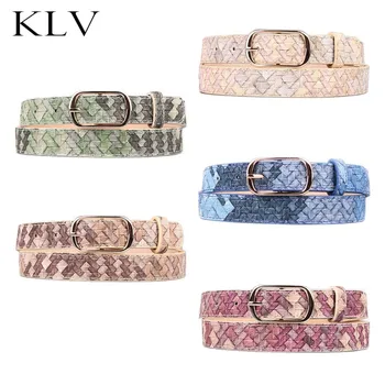 Fashion Women Ladies Belt Imitation Weave Pattern Belts Waist Accessories Skinny Exquisite Leather Waistband
Fashion Women Ladies Belt Imitation Weave Pattern Belts Waist Accessories Skinny Exquisite Leather Waistband