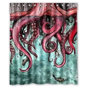 Generic Custom Unique Octopus Abstract Art Waterproof Shower Curtain Bathroom Fabric
Generic Custom Unique Octopus Abstract Art Waterproof Shower Curtain Bathroom Fabric