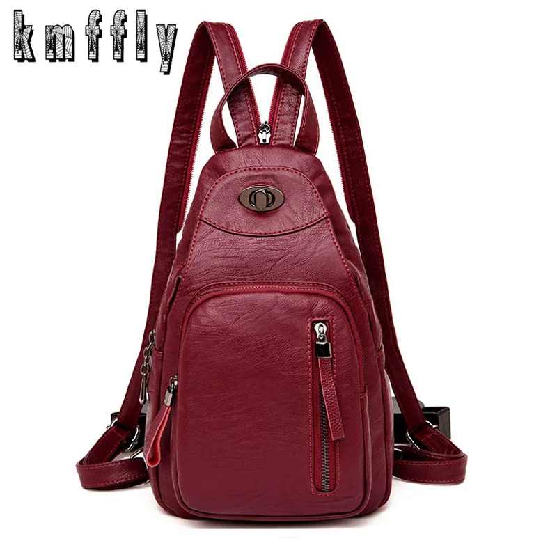 KMFFLY Women Vintage Backpacks High Quality Leather Backpacks For Teenage Girls Sac A Main Female School Shoulder Bags
KMFFLY Women Vintage Backpacks High Quality Leather Backpacks For Teenage Girls Sac A Main Female School Shoulder Bags