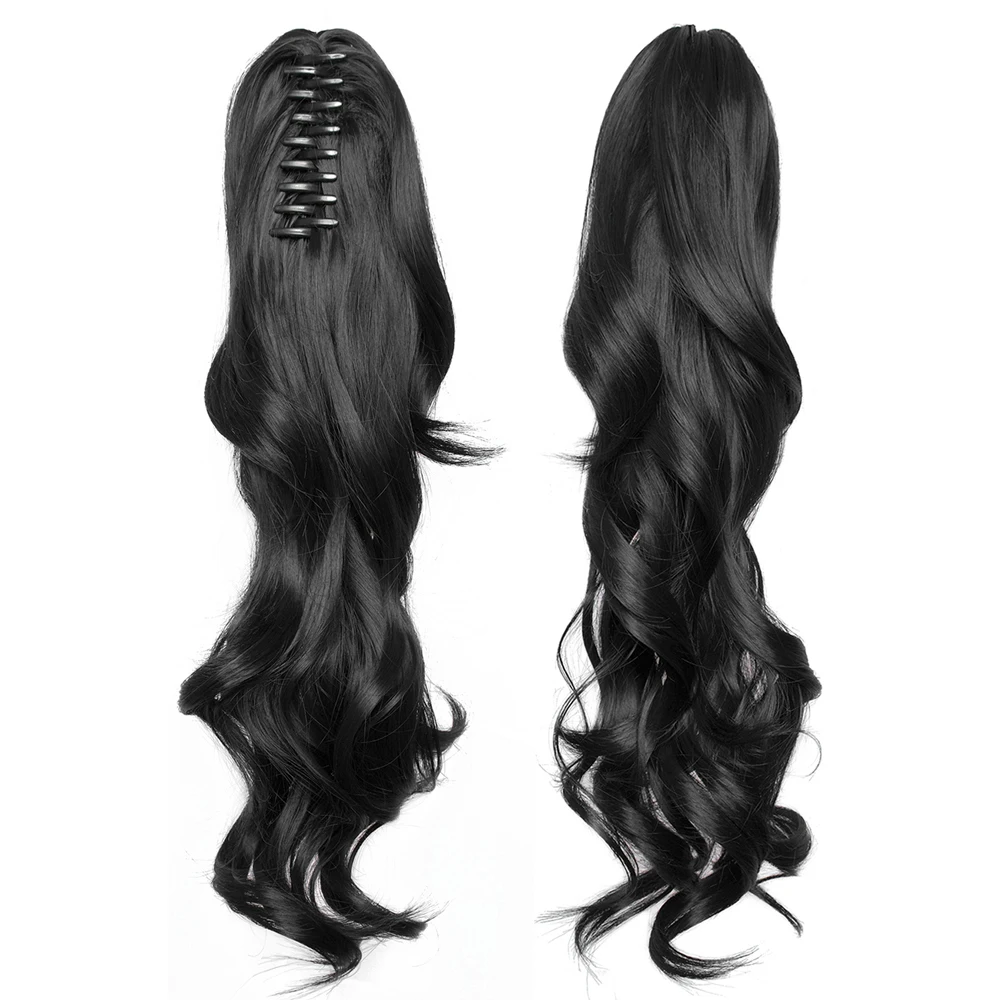 TOPREETY Heat Resistant Synthetic Hair 160gr 22" 55cm Wavy Claw Clip in/on Ponytail hair extensions CP-333
TOPREETY Heat Resistant Synthetic Hair 160gr 22" 55cm Wavy Claw Clip in/on Ponytail hair extensions CP-333