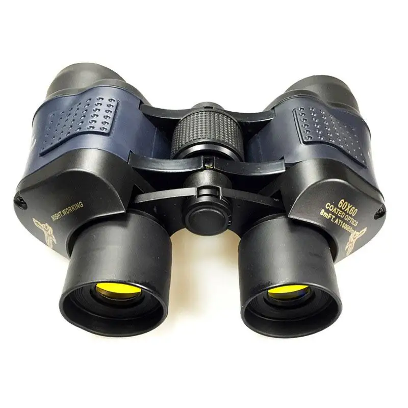 60x60 Binoculars with Optics Night Vision IR HD Green Film Black Portable New Hunting HD Vision Binoculars
60x60 Binoculars with Optics Night Vision IR HD Green Film Black Portable New Hunting HD Vision Binoculars