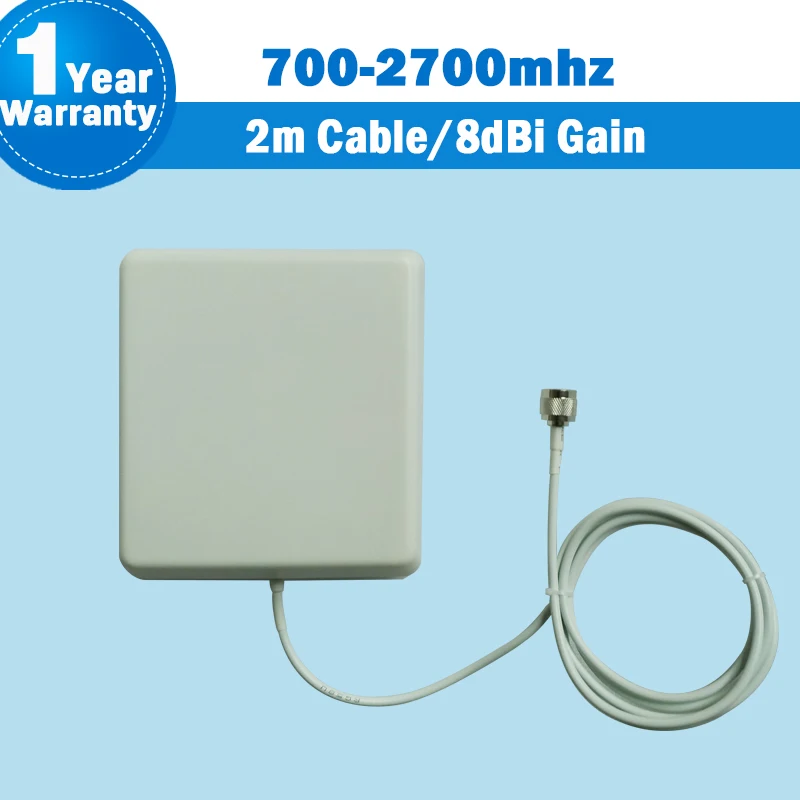 3G 700Mhz to 2700MHz 9dBi Gain GSM CDMA WCDMA UMTS Indoor Panel Antenna Internal Antenna For Mobile Phone Signal Booster S36
3G 700Mhz to 2700MHz 9dBi Gain GSM CDMA WCDMA UMTS Indoor Panel Antenna Internal Antenna For Mobile Phone Signal Booster S36