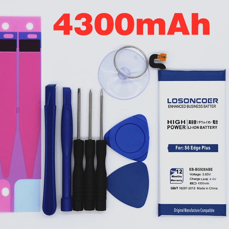 100% Original 4500mAh EB-BG928ABE Battery For Samsung GALAXY S6 Edge Plus Battery G9287C G928T G9280 G928F G928S/P/L/A/V G9287
100% Original 4500mAh EB-BG928ABE Battery For Samsung GALAXY S6 Edge Plus Battery G9287C G928T G9280 G928F G928S/P/L/A/V G9287