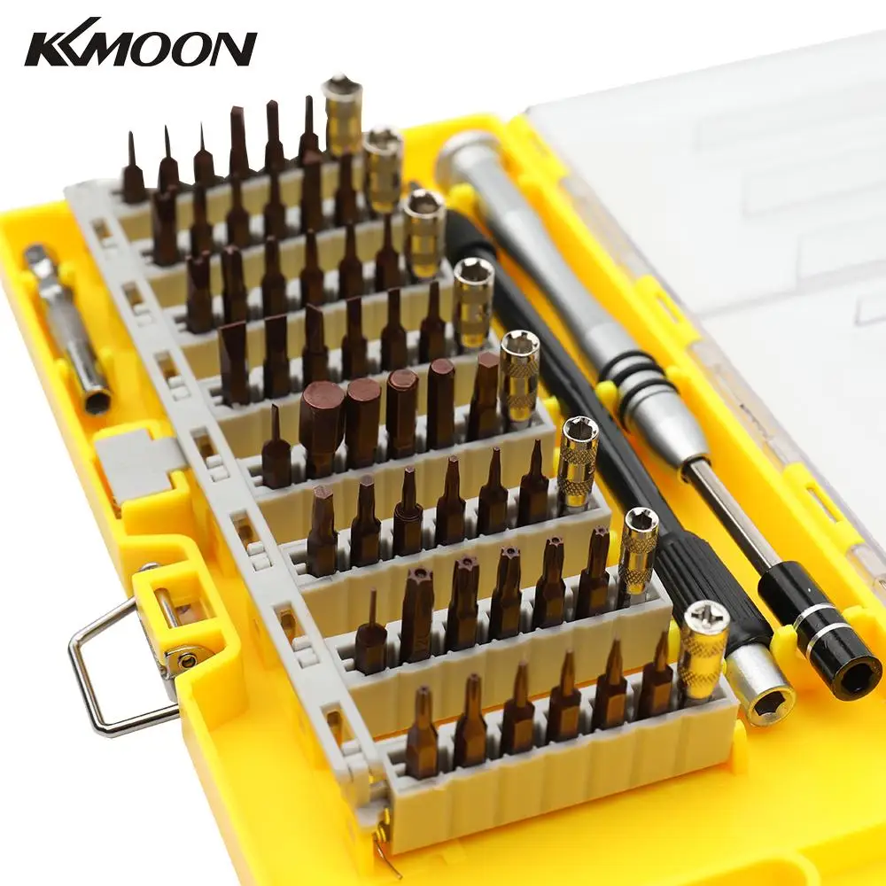 60 in 1 multitul Screwdriver Set bits torx Repair Tool Kit Home Appliances screw driver for Computers Mobile Phones
60 in 1 multitul Screwdriver Set bits torx Repair Tool Kit Home Appliances screw driver for Computers Mobile Phones