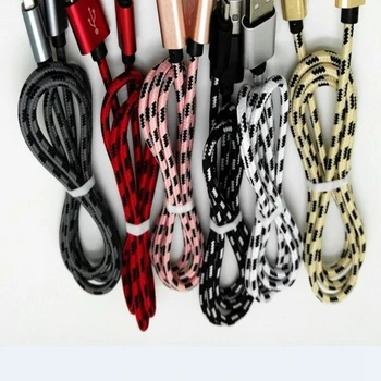 100pcs/lot High quality 1m 3FT alluminium Alloy Fast Charger braided usb data charger cable for iPhone 6 6s 7 8 Plus X XR
100pcs/lot High quality 1m 3FT alluminium Alloy Fast Charger braided usb data charger cable for iPhone 6 6s 7 8 Plus X XR
