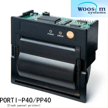 Embedded thermal mount panel 58mm thermal receipt printer module WOOSIM PORTI-P40/PP40
Embedded thermal mount panel 58mm thermal receipt printer module WOOSIM PORTI-P40/PP40