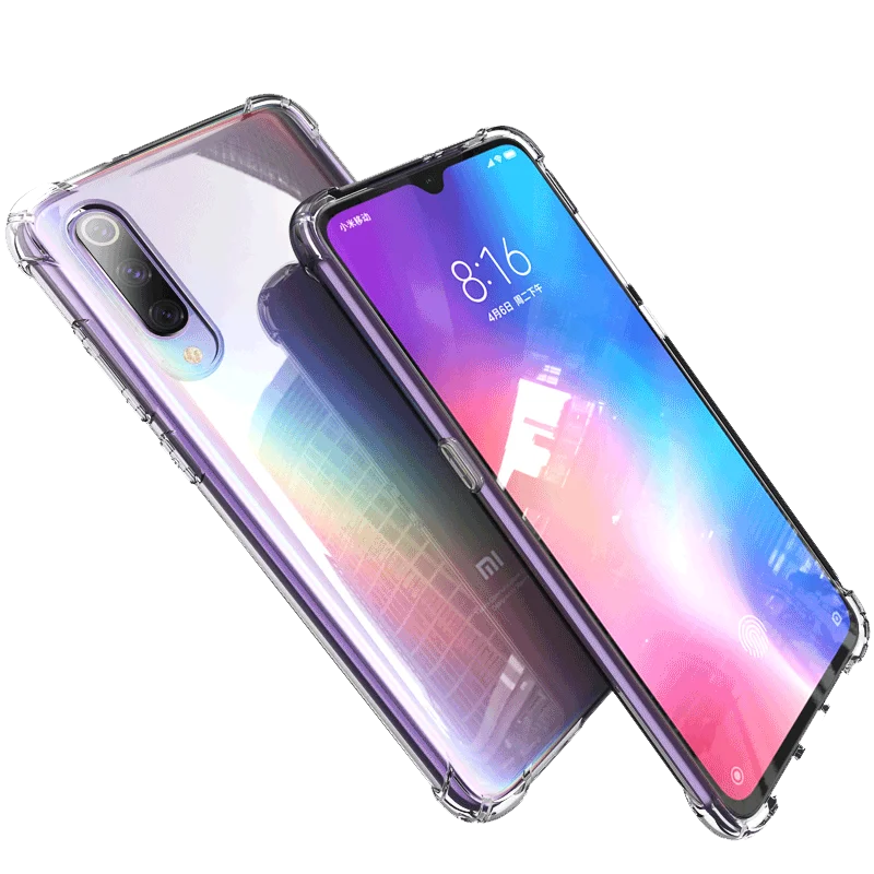 Shockproof Shell Cover TPU Soft Clear Bag For Xiaomi Mi 9 8 SE Lite 6X 5X Case Redmi K20 Pro Note 7 6 5 6A 4X |