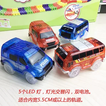 5.2cm Magic Diecasts Electronics LED Car Toys Flashing Lights Kids Christmas Birthday Gift Play with Glow Racing Tracks Together
5.2cm Magic Diecasts Electronics LED Car Toys Flashing Lights Kids Christmas Birthday Gift Play with Glow Racing Tracks Together