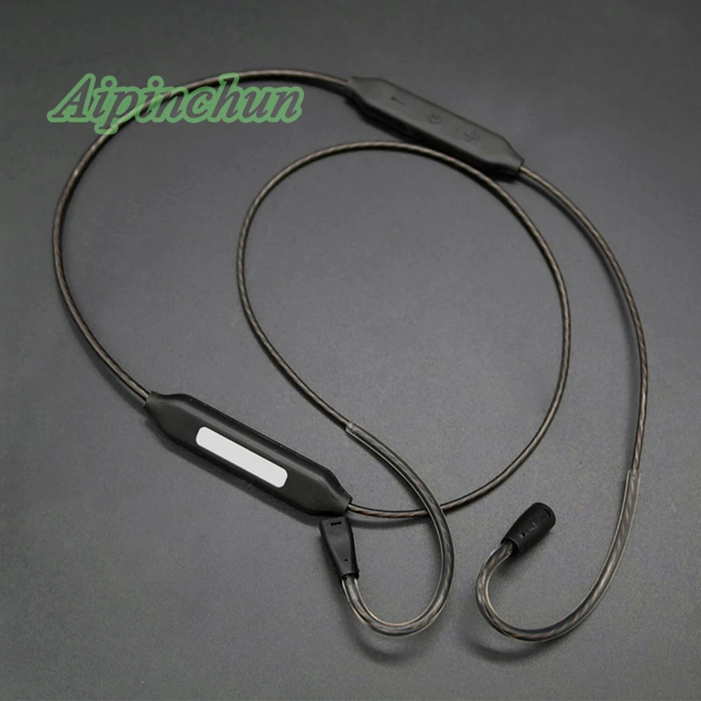Aipinchun Black Earphone Cable Replacement APTX Cord with Mic APT-x Bluetooth 4.1 Adapter for IE8 IE8i IE80 Headphone
Aipinchun Black Earphone Cable Replacement APTX Cord with Mic APT-x Bluetooth 4.1 Adapter for IE8 IE8i IE80 Headphone