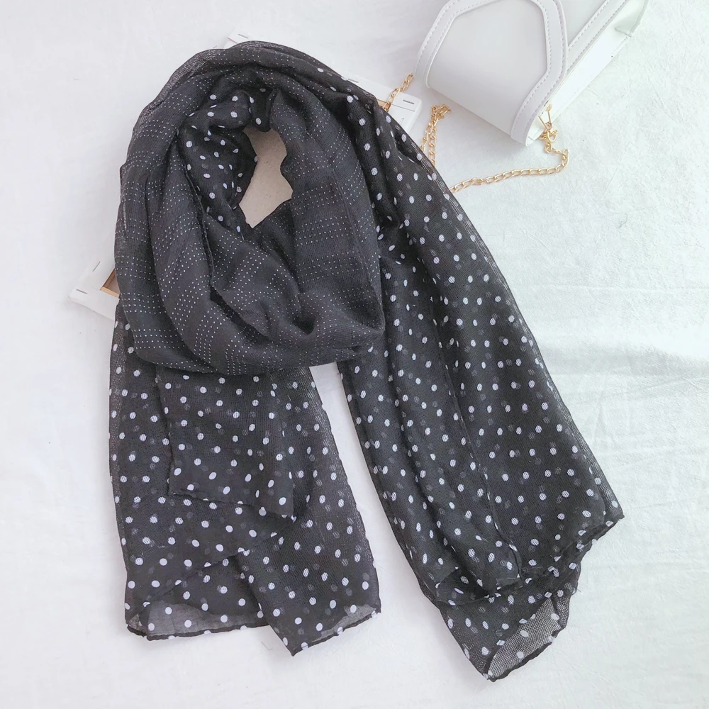 2019 Fashion Polka Print Scarves Shawls Women Trendy Dot Spot Print Wrap Scarf Hijab Muffler Free Shipping
2019 Fashion Polka Print Scarves Shawls Women Trendy Dot Spot Print Wrap Scarf Hijab Muffler Free Shipping