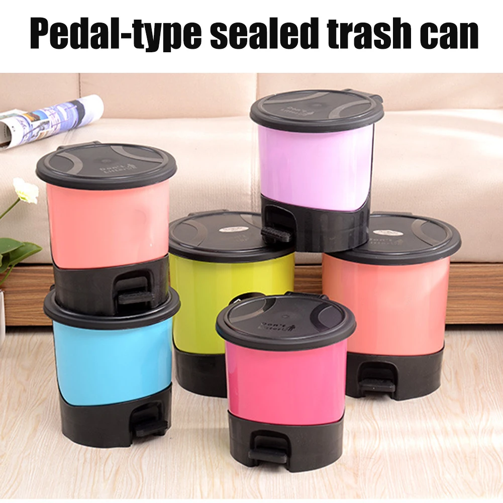 Home Plastic PP Step Trash Can with Lid Foot Pedal Removable Bin Pedal creativo con tapa basurero. HTQ99
Home Plastic PP Step Trash Can with Lid Foot Pedal Removable Bin Pedal creativo con tapa basurero. HTQ99