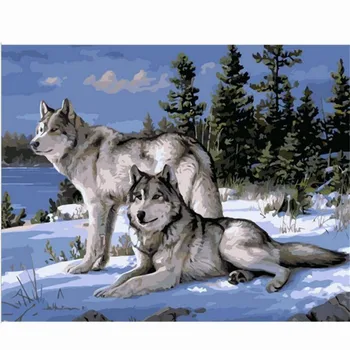 Newest Snow Wolf Diy Oil Painting By Numbers Kits Wall Art Picture Home Decor Acrylic Paint On Canvas For Artwork
Newest Snow Wolf Diy Oil Painting By Numbers Kits Wall Art Picture Home Decor Acrylic Paint On Canvas For Artwork