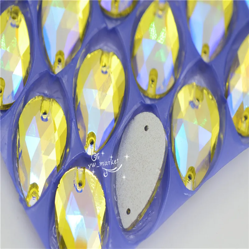 Citrine AB Strass Crystal Rhinestone TearDrop FlatBack Stone Dress clothes Sew on
Citrine AB Strass Crystal Rhinestone TearDrop FlatBack Stone Dress clothes Sew on