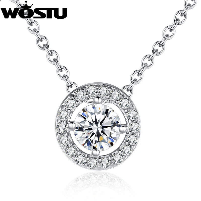 HOT Plated Silver Pendant 1.2CM Round Shape Rhinestone Necklace for Women Wedding Gift XCHN039
HOT Plated Silver Pendant 1.2CM Round Shape Rhinestone Necklace for Women Wedding Gift XCHN039