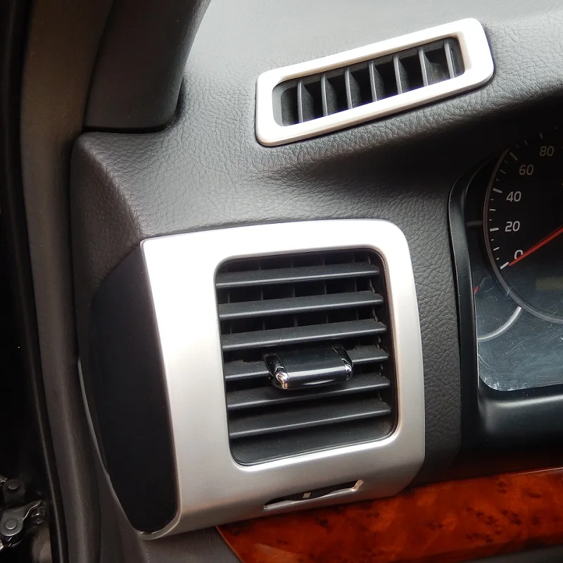 Stainless Steel air conditioning vent AC outlet decorative frame cover trim for Toyota Land Cruiser Prado J120 2003 2004 2005-09
Stainless Steel air conditioning vent AC outlet decorative frame cover trim for Toyota Land Cruiser Prado J120 2003 2004 2005-09