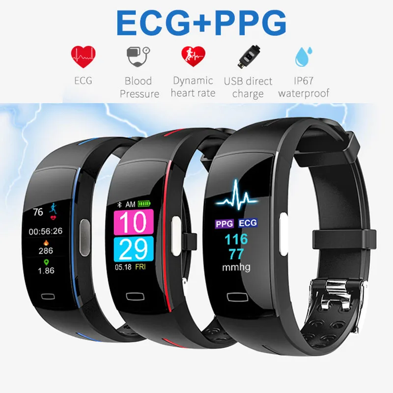 Original P3 Plus Smart Band PPG+ECG Accurate Heart Rate Monitor Blood Pressure Monitor Watches Weather Report Bracelet Wristband
Original P3 Plus Smart Band PPG+ECG Accurate Heart Rate Monitor Blood Pressure Monitor Watches Weather Report Bracelet Wristband