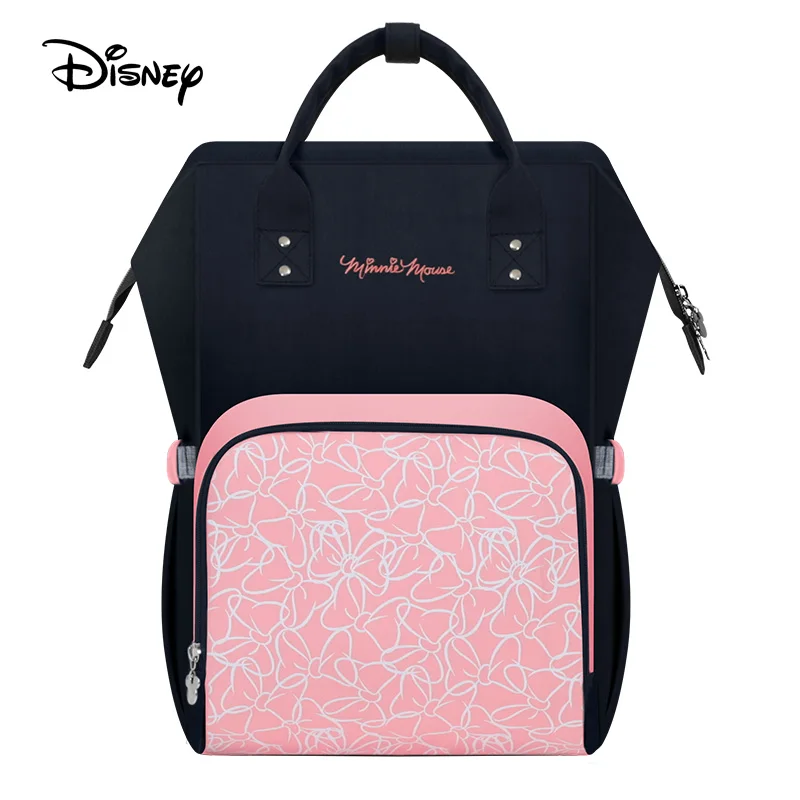 Disney Diaper Bag with usb Mummy bag wave point waterproof multi-function large capacity travel backpack Mummy wet bag
Disney Diaper Bag with usb Mummy bag wave point waterproof multi-function large capacity travel backpack Mummy wet bag