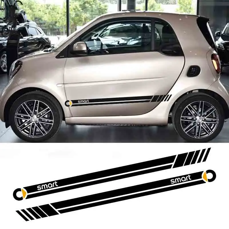 Car Styling Side Skirt Stripes Sticker Auto Graphics Vehicle Decals For Smart Forease Fortwo 453 Forfour 451 Fourjoy Forspeed
Car Styling Side Skirt Stripes Sticker Auto Graphics Vehicle Decals For Smart Forease Fortwo 453 Forfour 451 Fourjoy Forspeed