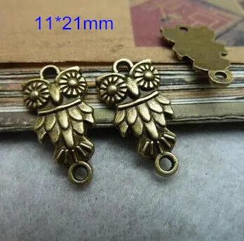 Free Shipping -50 pcs/lot Antique Bronze Night Owl Connectors,11*21mm Vintage Jewelry Findings DIY Metal Accessories
Free Shipping -50 pcs/lot Antique Bronze Night Owl Connectors,11*21mm Vintage Jewelry Findings DIY Metal Accessories