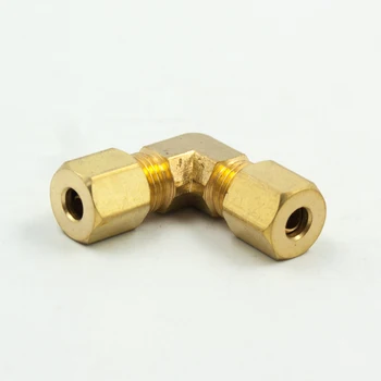 Legines 2pcs Brass Compression Fitting 90 Degree Union Elbow 1/8,3/16,5/16,3/8,1/2,5/8 Tube OD x Tube OD for Water Gas Oil Fuel
Legines 2pcs Brass Compression Fitting 90 Degree Union Elbow 1/8,3/16,5/16,3/8,1/2,5/8 Tube OD x Tube OD for Water Gas Oil Fuel