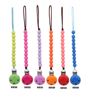 Wood Bead High Quality Baby Pacifier Clip Dummy Chain Nipple Holder Infant Soother Teether Baby Feeding Pacifier
Wood Bead High Quality Baby Pacifier Clip Dummy Chain Nipple Holder Infant Soother Teether Baby Feeding Pacifier