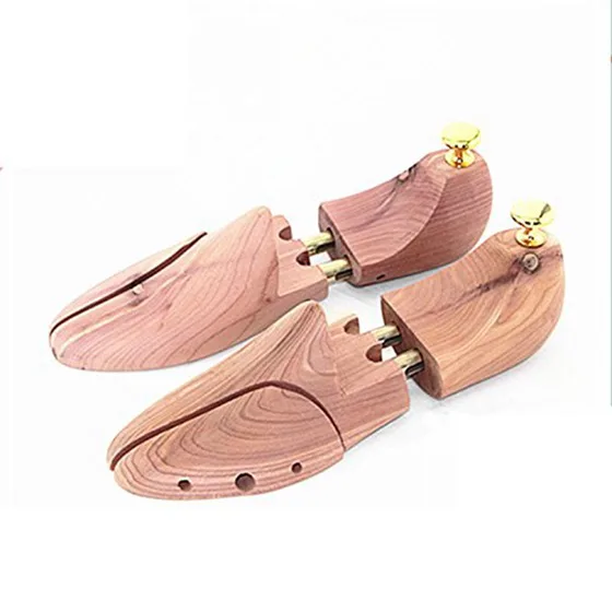 1 Pair of Wooden Shoe Tree Stretcher Shaper Keeper Adjustable Width---Men UK 11-12