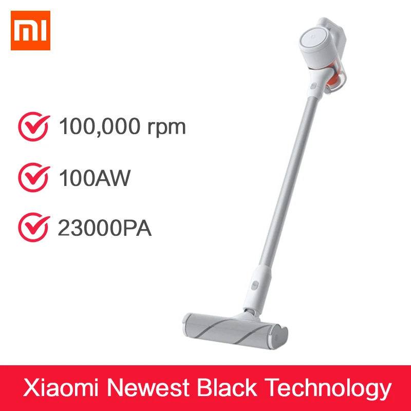 Xiaomi Mijia ручной пылесос для дома автомобиля 72 дБ низкий уровень шума бытовой