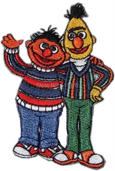 3.3" Sesame Street BERT AND ERNIE Waving Pose Logo TV MOVIE SERIES EMBROIDERED Sew On Iron On Patch TRANSFER Badge Gift Favor
3.3" Sesame Street BERT AND ERNIE Waving Pose Logo TV MOVIE SERIES EMBROIDERED Sew On Iron On Patch TRANSFER Badge Gift Favor
