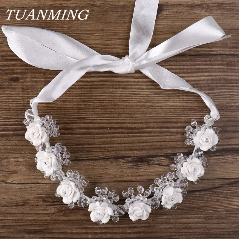 Wedding Bridal White Flower Headbands With Beads For Women Girls Party Hair Accessories Wedding Headband Flower For Bridal
Wedding Bridal White Flower Headbands With Beads For Women Girls Party Hair Accessories Wedding Headband Flower For Bridal