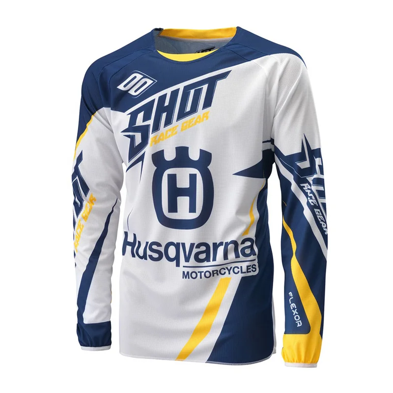 2018-Husqvarna-Mtb-jersey-motocross-long-sleeve-shirt-maillot-vtt-camiseta-bmx-magliette-downhill-jersey-dh