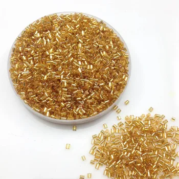 Lot 16g 1000pcs 2*3mm Golden Color Silver Lined Tube Loose Spacer Beads Cezch Glass Seed Beads Handmade Jewelry DIY Garment Bead
Lot 16g 1000pcs 2*3mm Golden Color Silver Lined Tube Loose Spacer Beads Cezch Glass Seed Beads Handmade Jewelry DIY Garment Bead