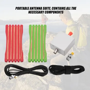 LW1650 Portable Long-wire Shortwave Radio Antenna 1.6-50 MHz Aerial for Outdoor Accessories
LW1650 Portable Long-wire Shortwave Radio Antenna 1.6-50 MHz Aerial for Outdoor Accessories
