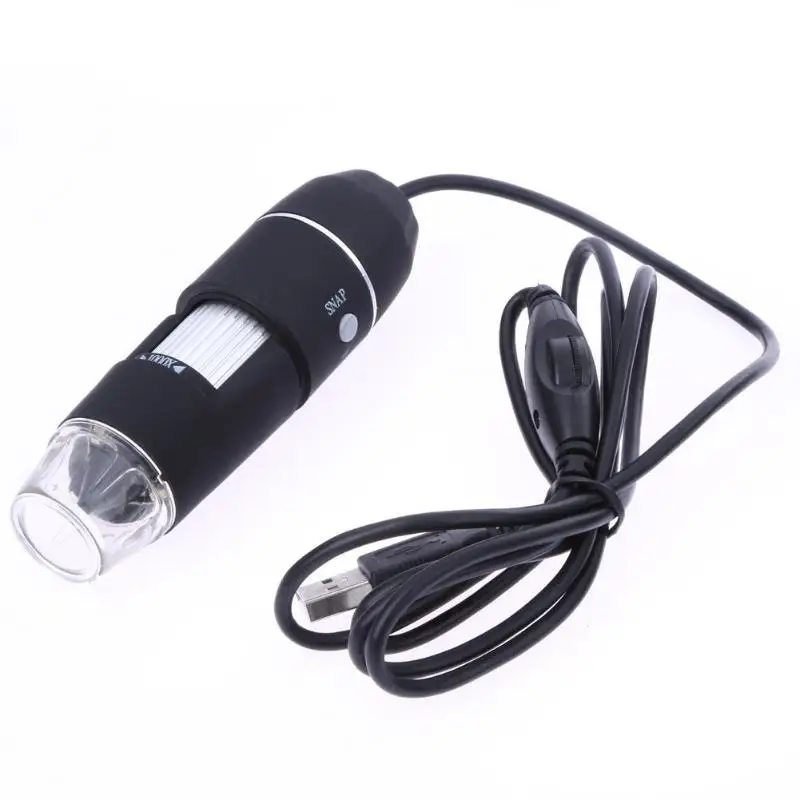 Light - Professional USB Digital Microscope 1000X 8 LED 2MP Electronic Microscope Endoscope Zoom Camera Magnifier+ Lift Stand