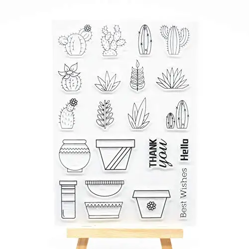 cactus Scrapbook DIY photo cards account rubber stamp clear stamp transparent stamp
cactus Scrapbook DIY photo cards account rubber stamp clear stamp transparent stamp