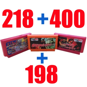 Brand new 8bit game card cool game cartridge classical game carts - 400 in1 + 198 in 1 + 218 in 1, 3PCS/Pack!
Brand new 8bit game card cool game cartridge classical game carts - 400 in1 + 198 in 1 + 218 in 1, 3PCS/Pack!